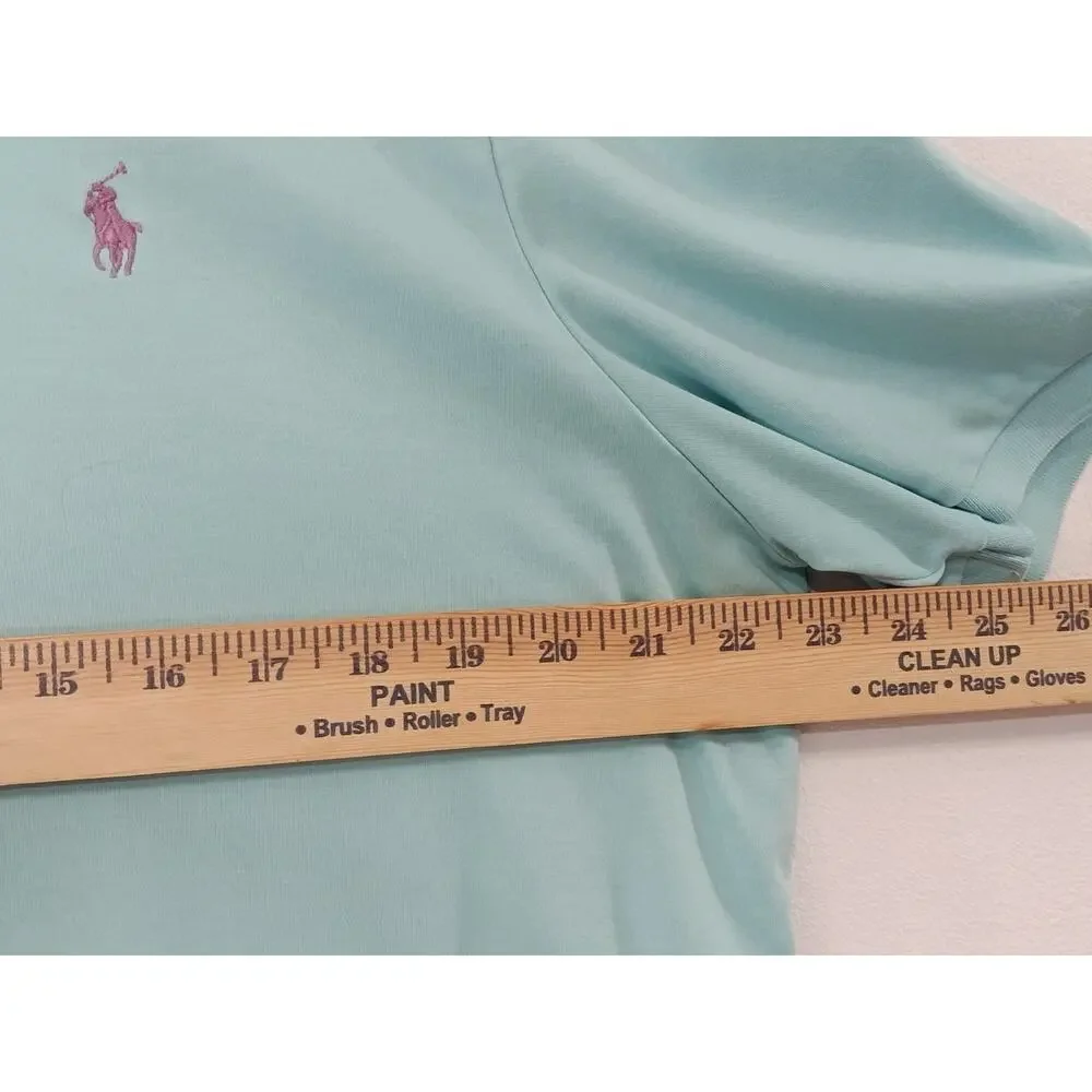 Polo Ralph Lauren Men's Classic Fit Polo Shirt Mint Green Size Large